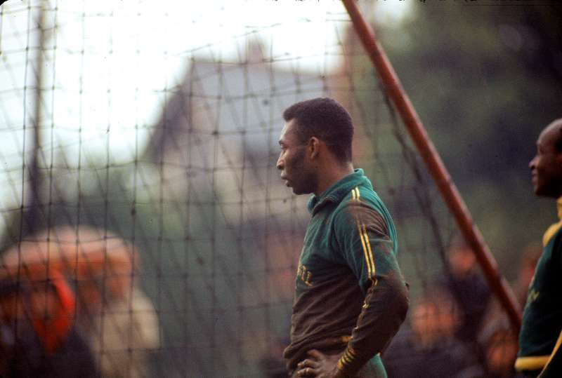 Like so many of the world's great footballers, Pelé was born and raised in poverty. In fact, for much of his youth, his family could simply not afford a real soccer ball for the obviously talented youngster. Pelé made do with the same sort of resourcefulness that, for decades, poor kids the world over have relied on in order to play  the beautiful game : socks stuffed with newspaper; a bundle of tied rags; even a grapefruit.