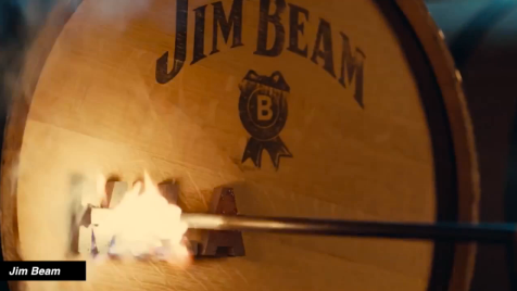 Jim Beam Whiskey Barrel