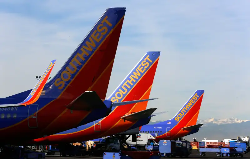 Southwest Airlines planes