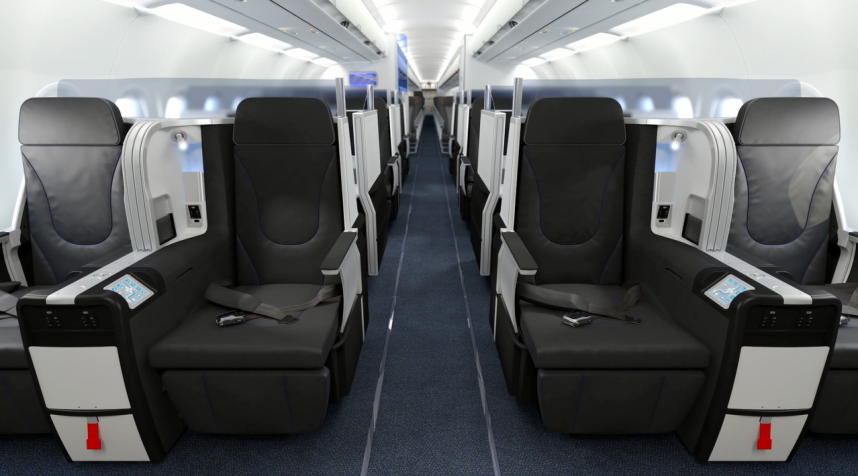 JetBlue's new value-price business class service, dubbed Mint, is being launched on coast-to-coast flights this summer.