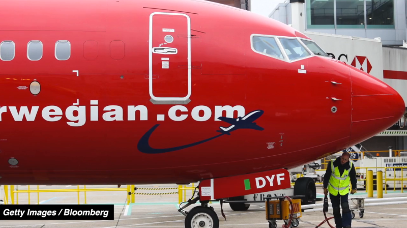 Norwegian Air Plane