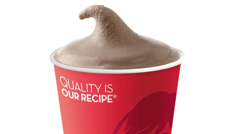 Chocolate Frosty Jr. from Wendy's