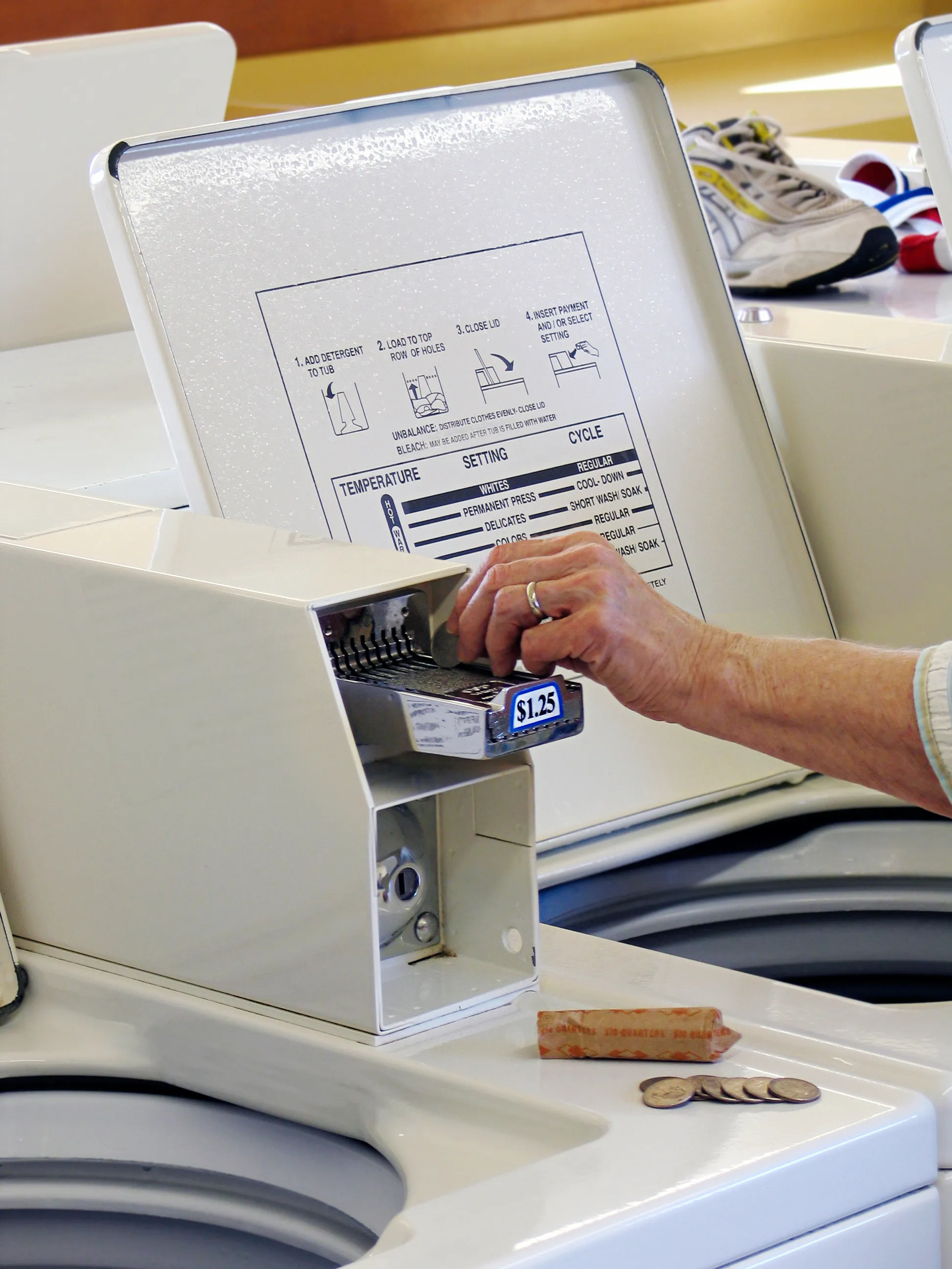 Washboard Subscription Service for Laundry Mails 10 in Quarters