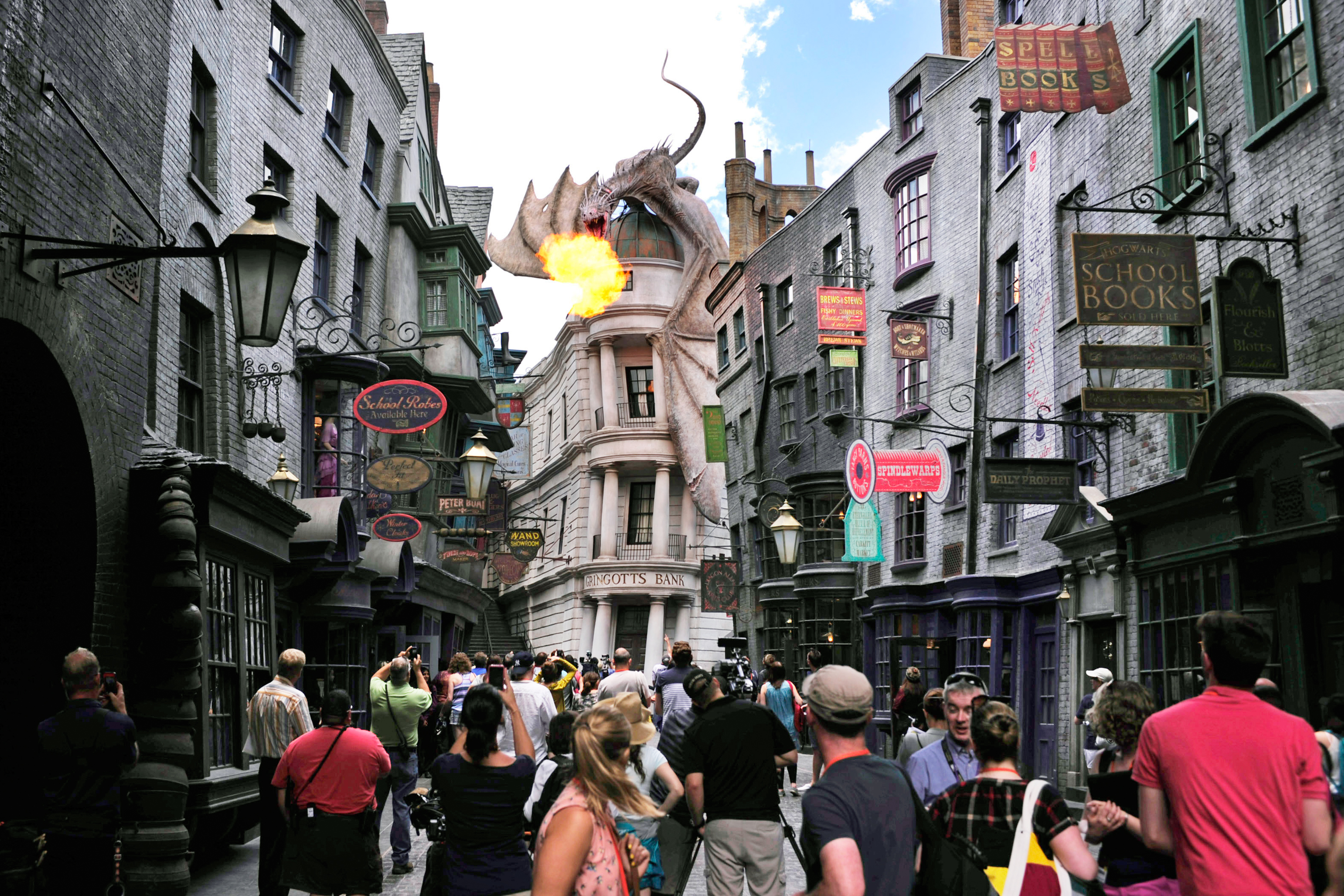 Diagon Alley vs. Legal Pot: How Their Big Opening Days Match Up