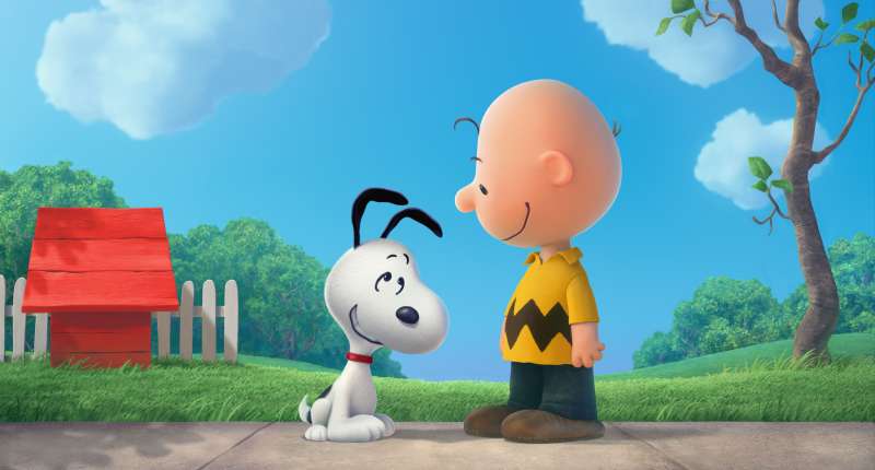 Snoopy and Charlie Brown from Charles Schulz's timeless  Peanuts