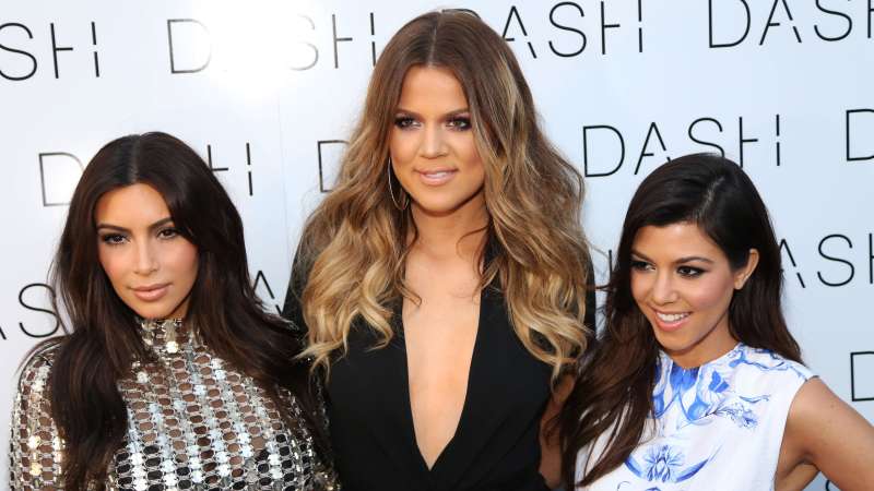 Kim Kardashian, Khloe Kardashian and Kourtney Kardashian