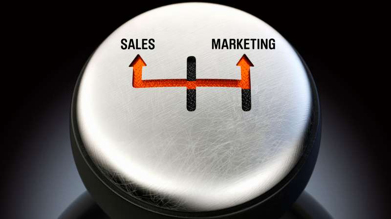 Gear shift from Sales to Marketing