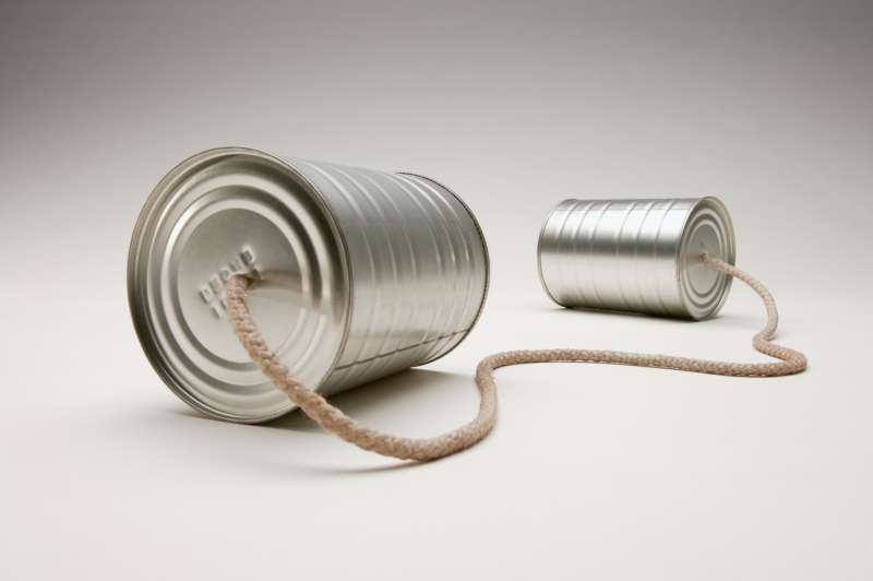 tin can toy telephone
