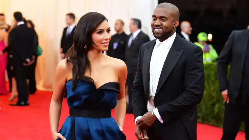 Kim Kardashian and Kanye West