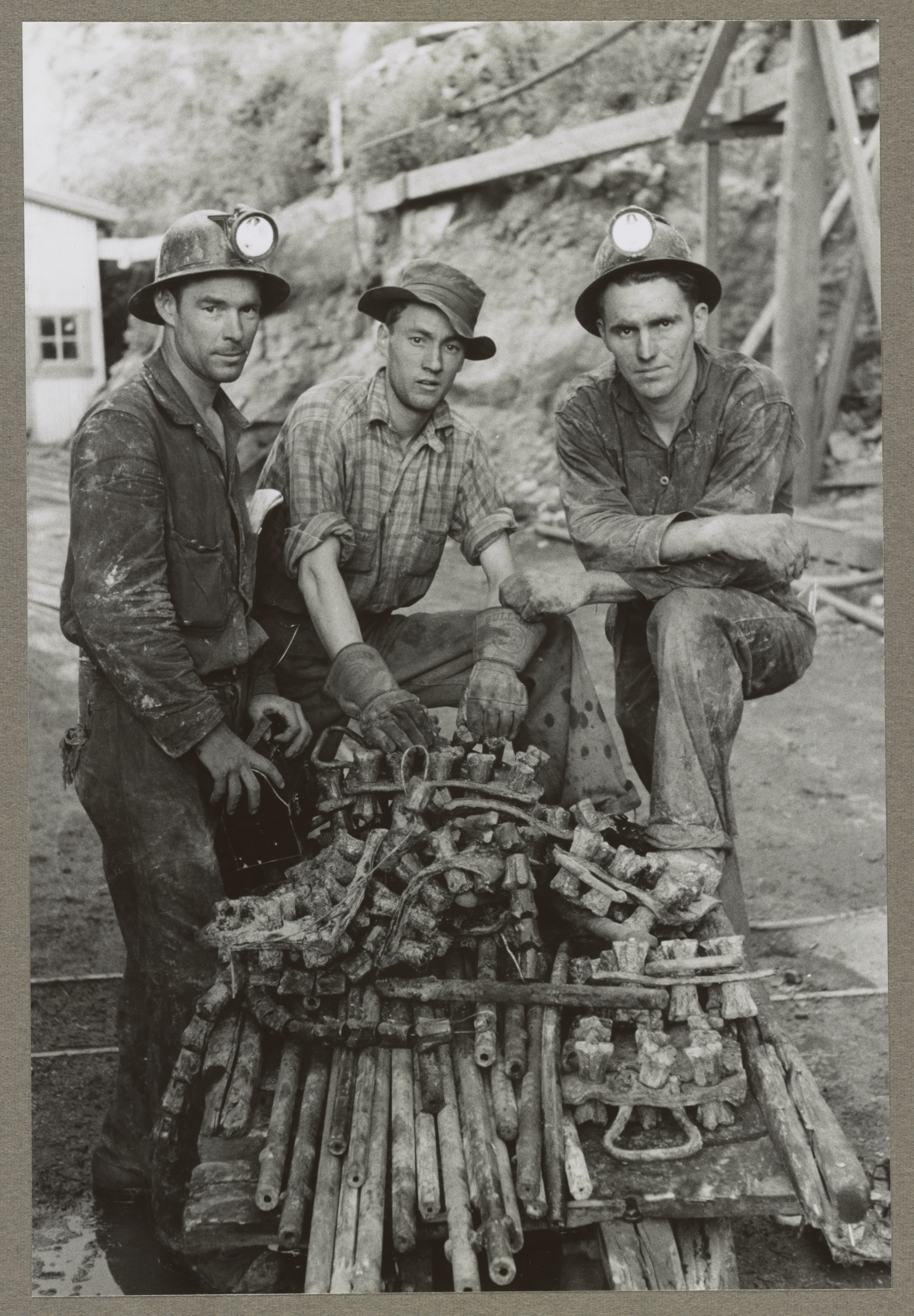 The 1940s: The uniform of gold miners in New Mexico. 