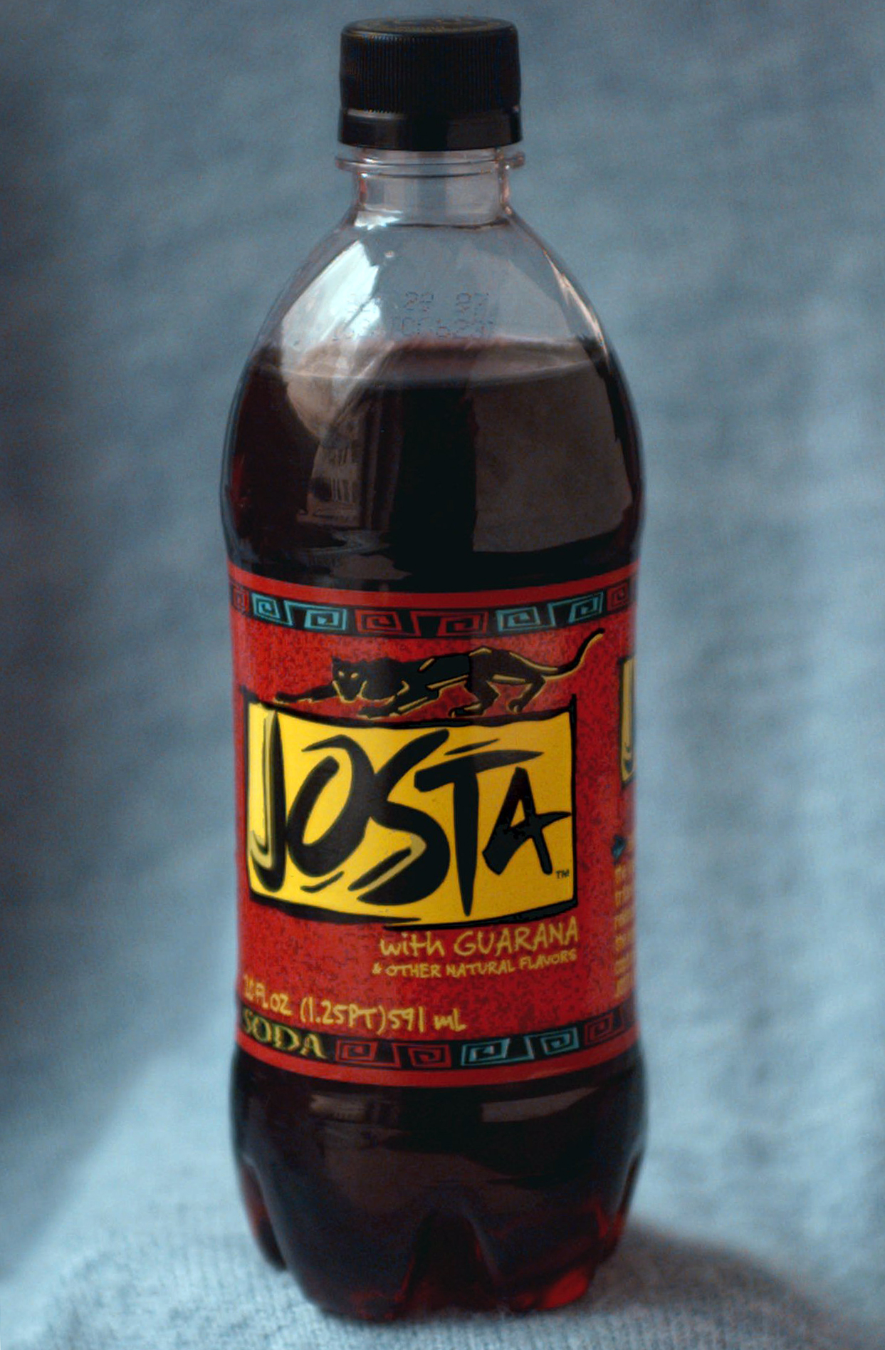 A bottle of Pepsi's new Josta drink