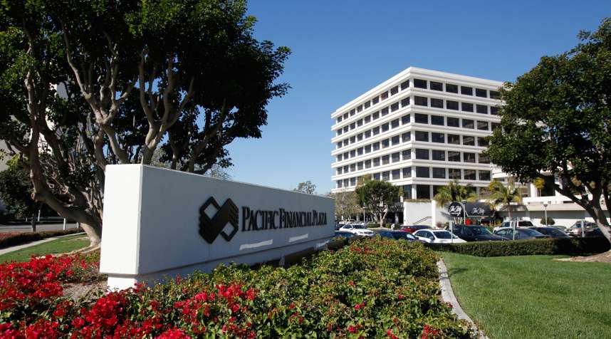 The headquarters of PIMCO, in Newport Beach, California.