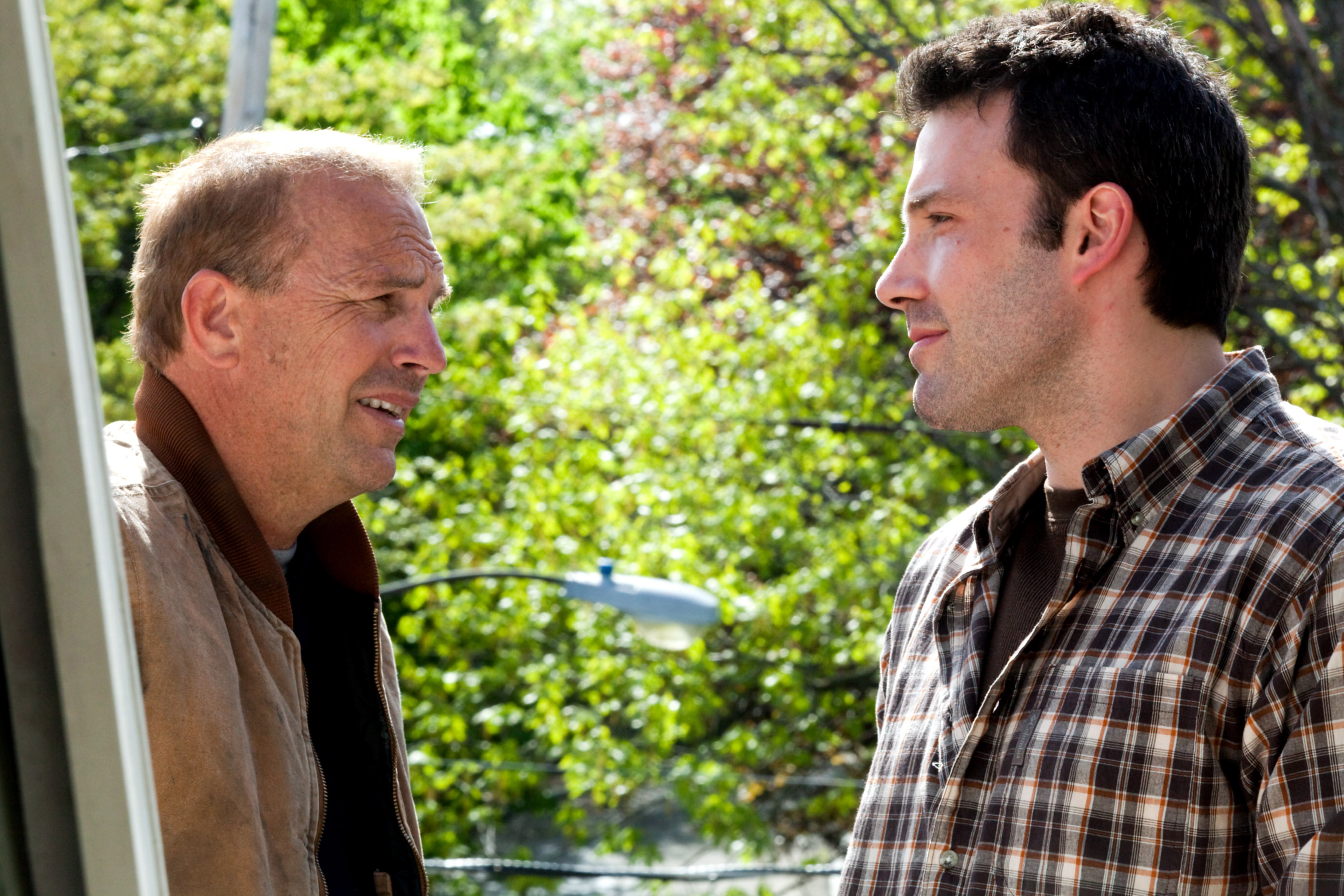 THE COMPANY MEN, from left: Kevin Costner, Ben Affleck, 2010.