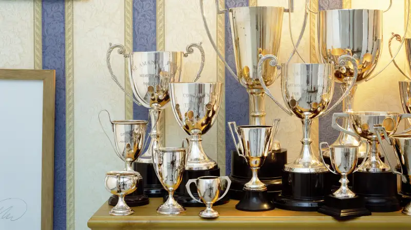 Trophy shelf