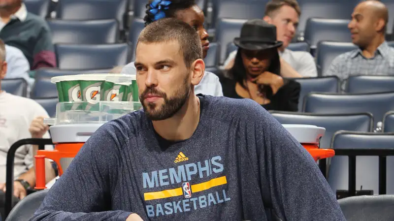 Marc Gasol #33 of the Memphis Grizzlies