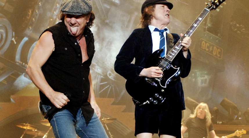 AC/DC in concert, 2009.