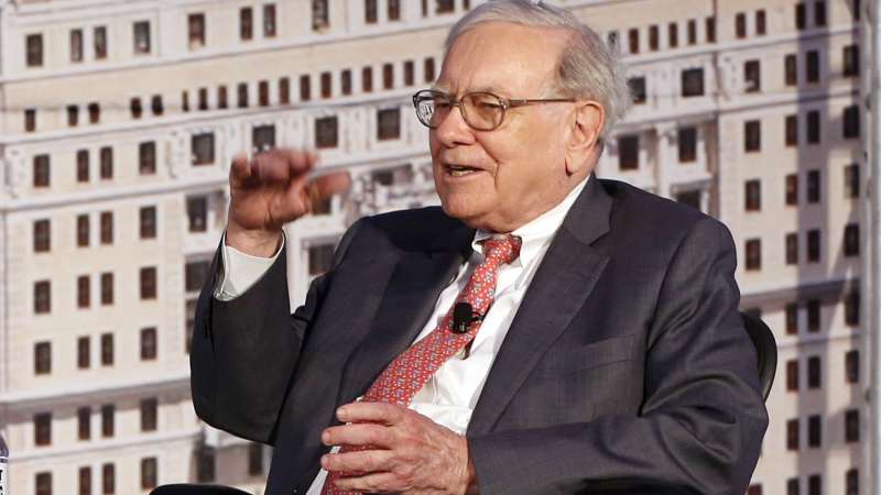 Warren Buffett, chief executive officer of Berkshire Hathaway Inc.