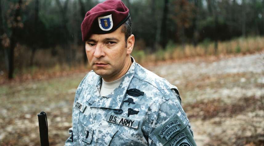 Ivan Castro was blinded by a mortar shell in 2006 while fighting in Iraq. He still serves in the U.S. Army.