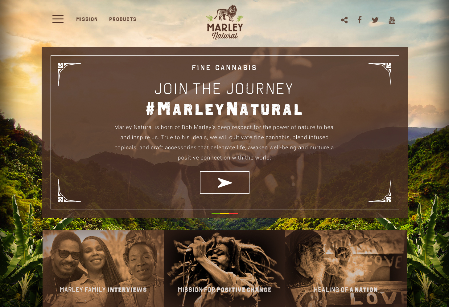 Marley Natural website