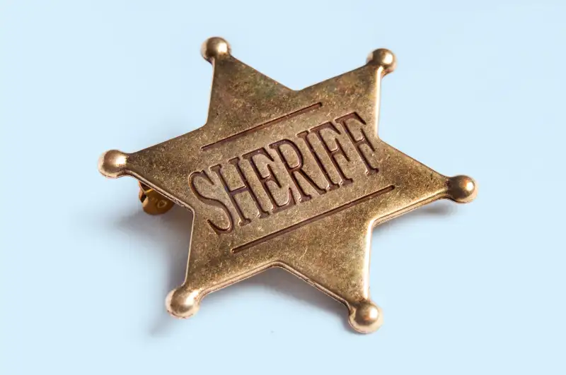 Sheriff badge