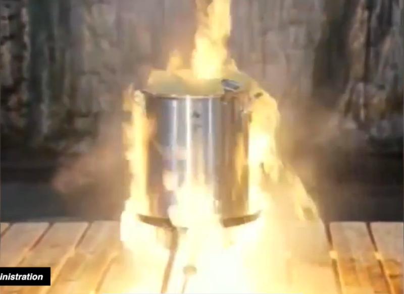 Turkey Fryer Fire