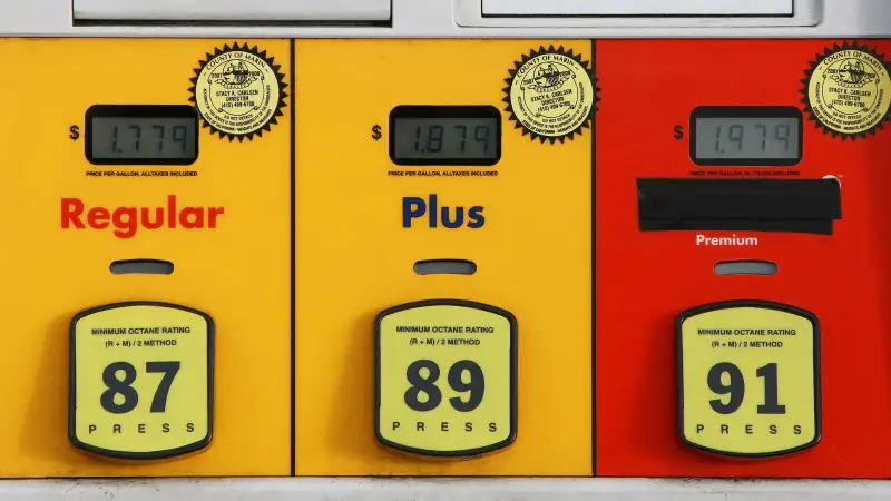 Prices of gas