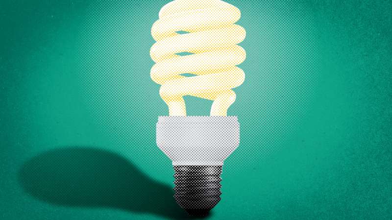 Energy-saving lightbulb