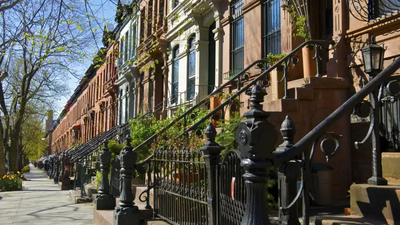 Brooklyn brownstones