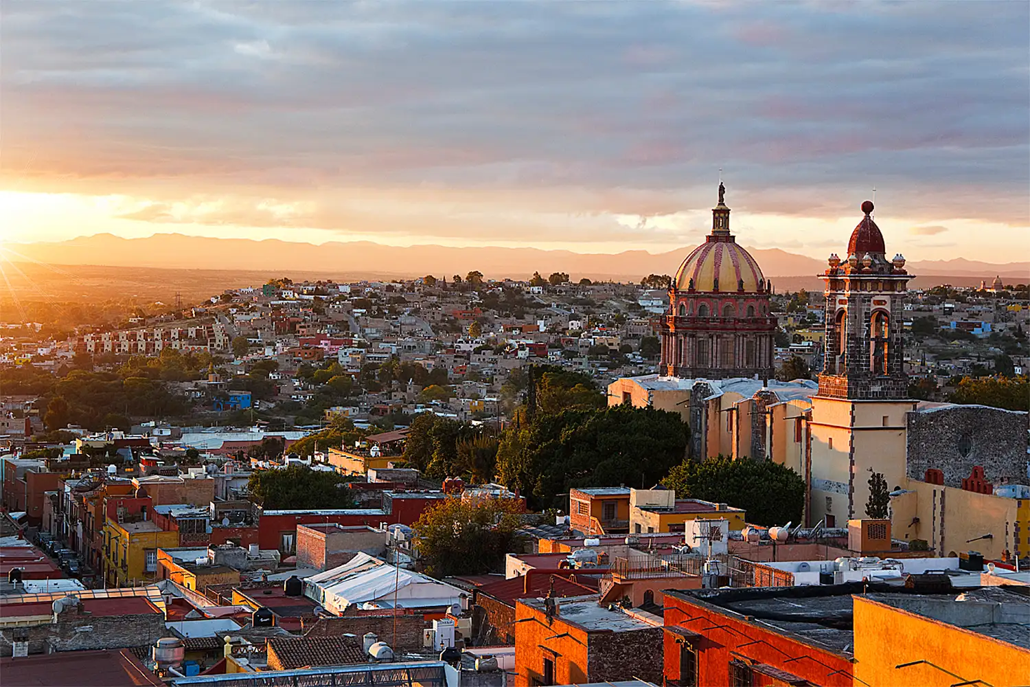 Inmaculada Concepcion Church, San Miguel de Allende, Mexico.