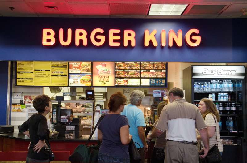 Burger King, Las Vegas airport, Nevada