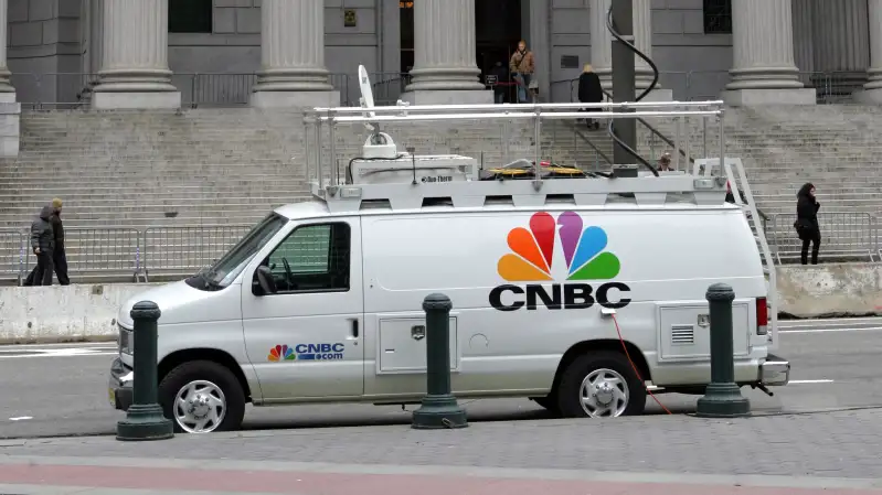 CNBC van