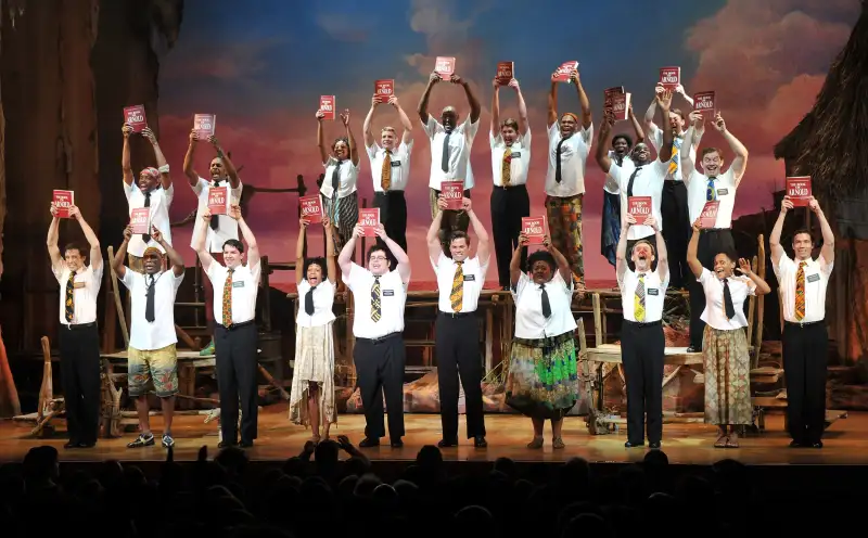 The Book of Mormon on Broadway at Eugene O'Neill Theatre in New York City
