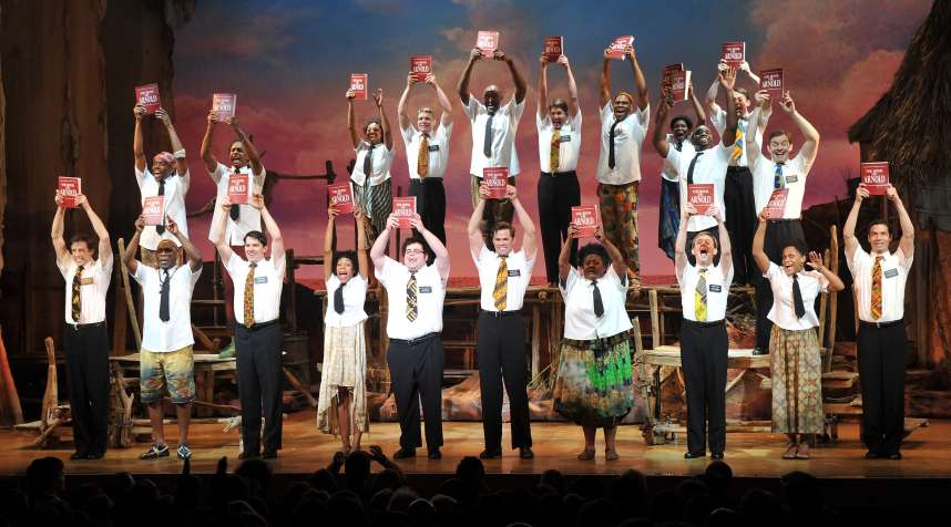 The Book of Mormon  on Broadway at Eugene O'Neill Theatre in New York City