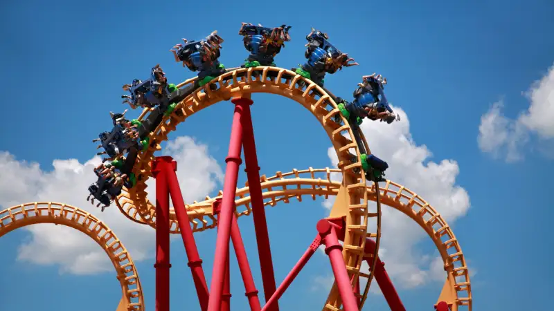 upside down rollercoaster