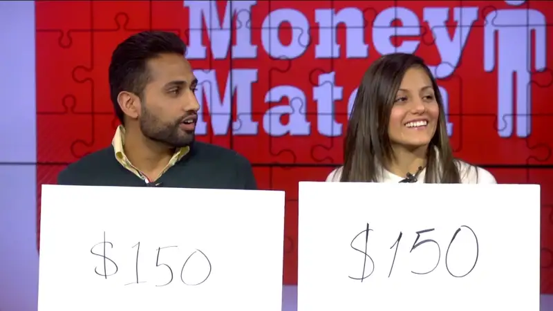 Money Match Game Show Sunny & Diana