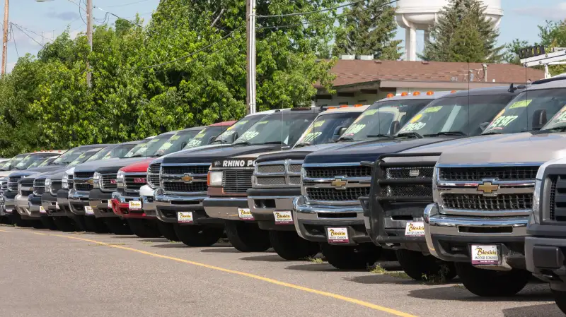 Used car lot