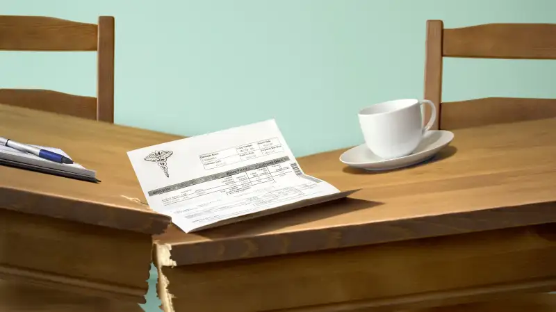 medical bill breaking table