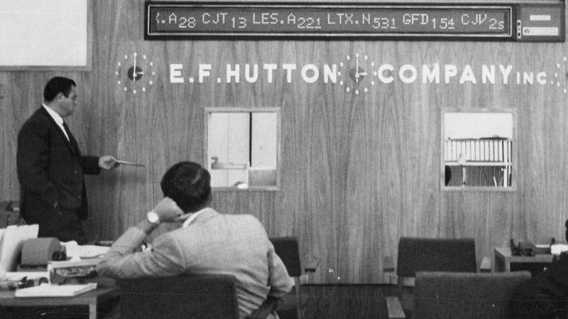 E.F. Hutton office in Denver, Colorado