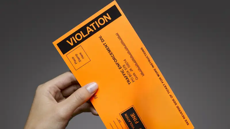 violation ticket