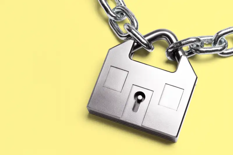 house on chain