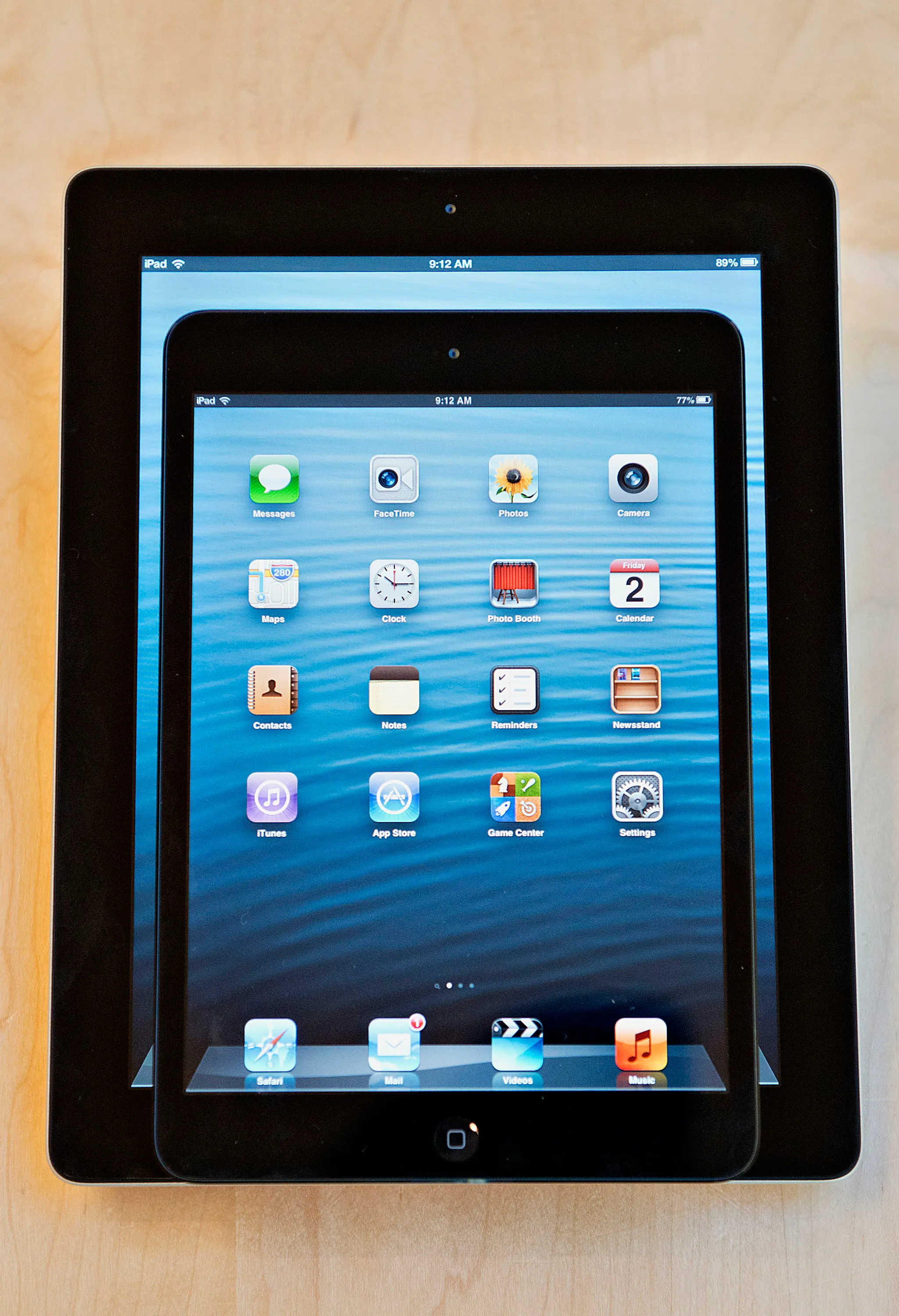 The iPad Mini, sporting a smaller 7.9 inch screen, hit store shelves on November 2, 2012. The new device cost $329.