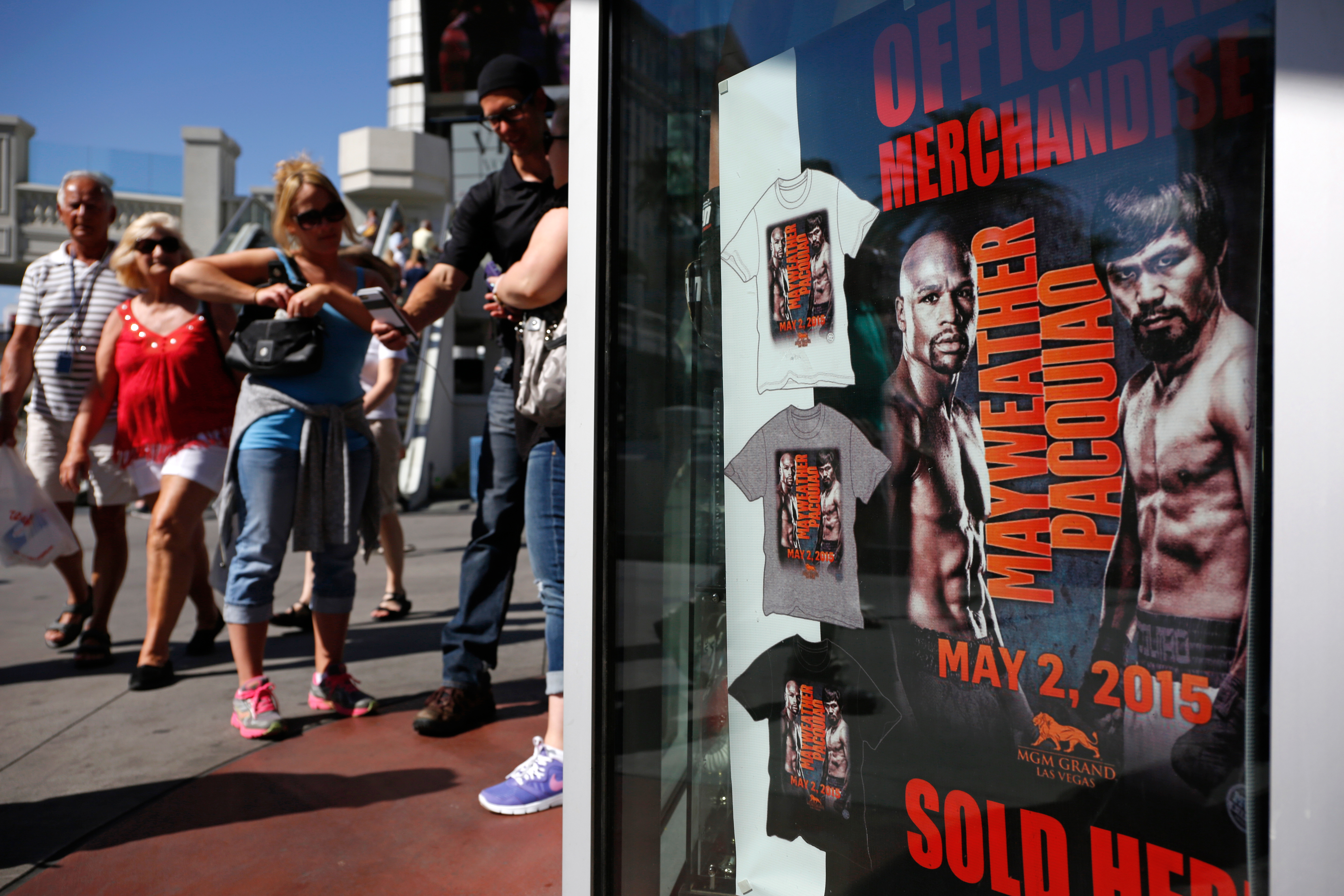 The Mayweather-Pacquiao fight is packing Las Vegas on what already is usually a huge gambling weekend. Lots of businesses are predicting record hauls, including secondary ticket sellers, hotel companies, casinos, restaurants, bars, and the state's legal brothels.