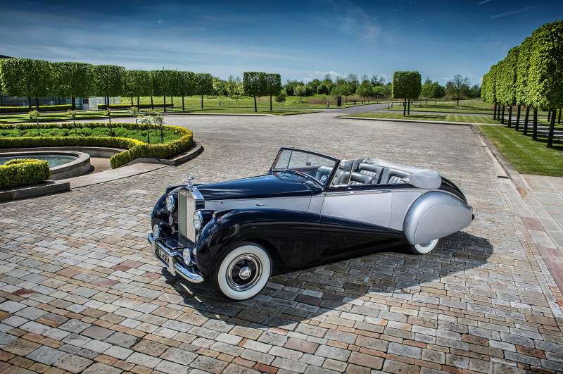 1952 Rolls-Royce Silver Dawn—one of the rarest cars in the world, and muse for the new Rolls-Royce Dawn.