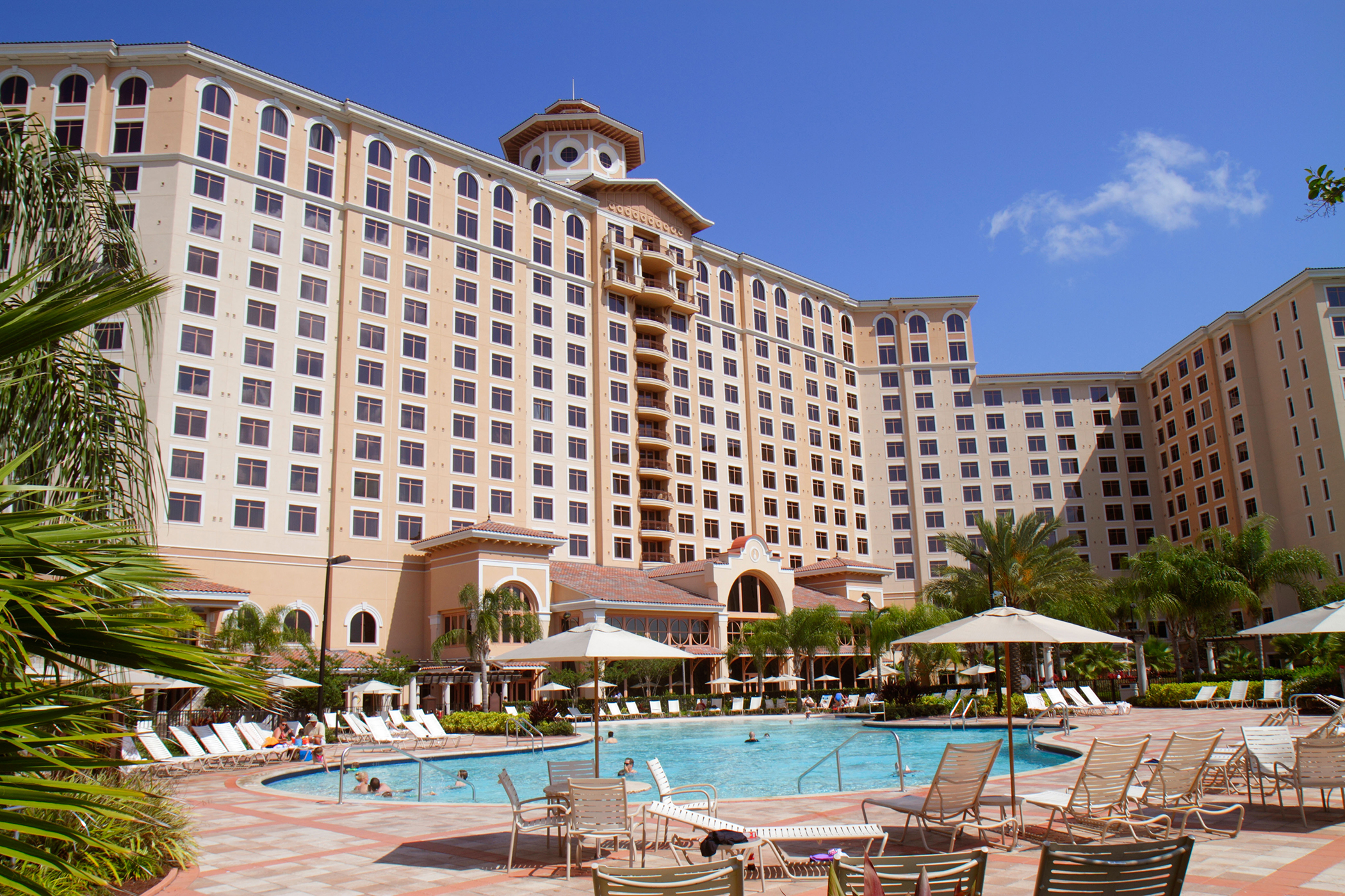 Rosen Shingle Creek Hotel resort exterior property swimming pool, Orlando, Florida