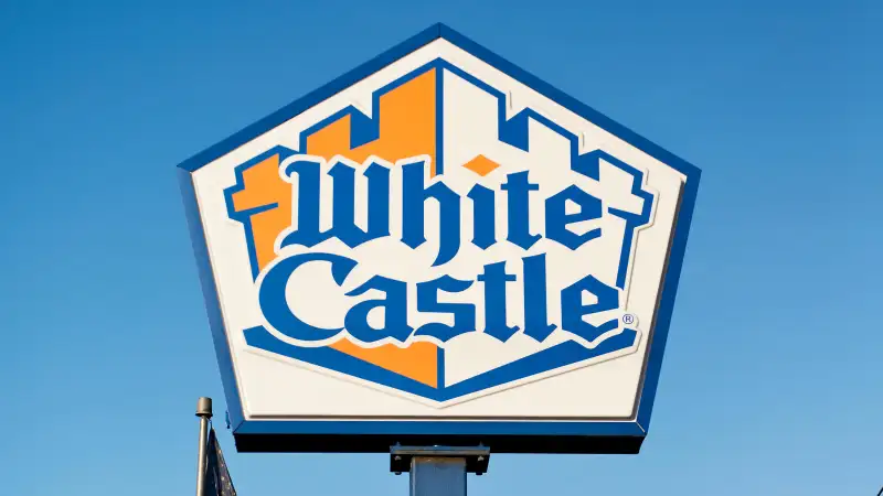 White Castle restaurant sign