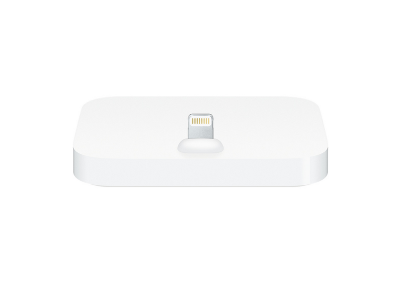 The new lightning dock for the iPhone 5, 5c, 5s, 6, and 6 Plus