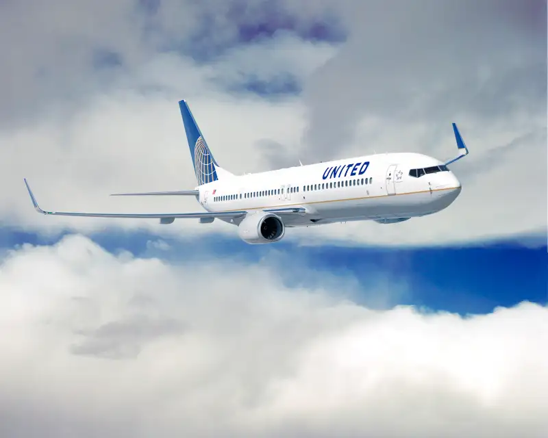 United Airlines plane