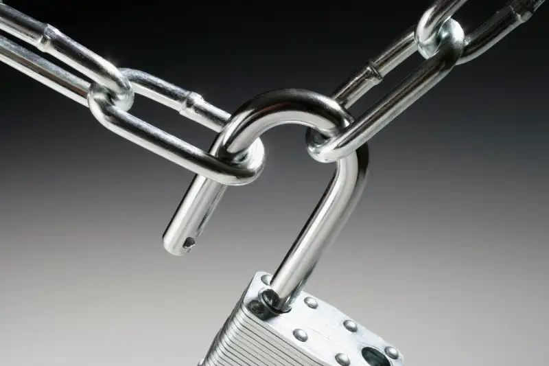 open padlock
