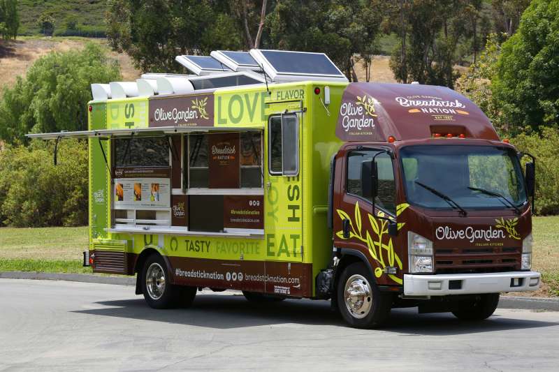 Olive Garden Food Truck