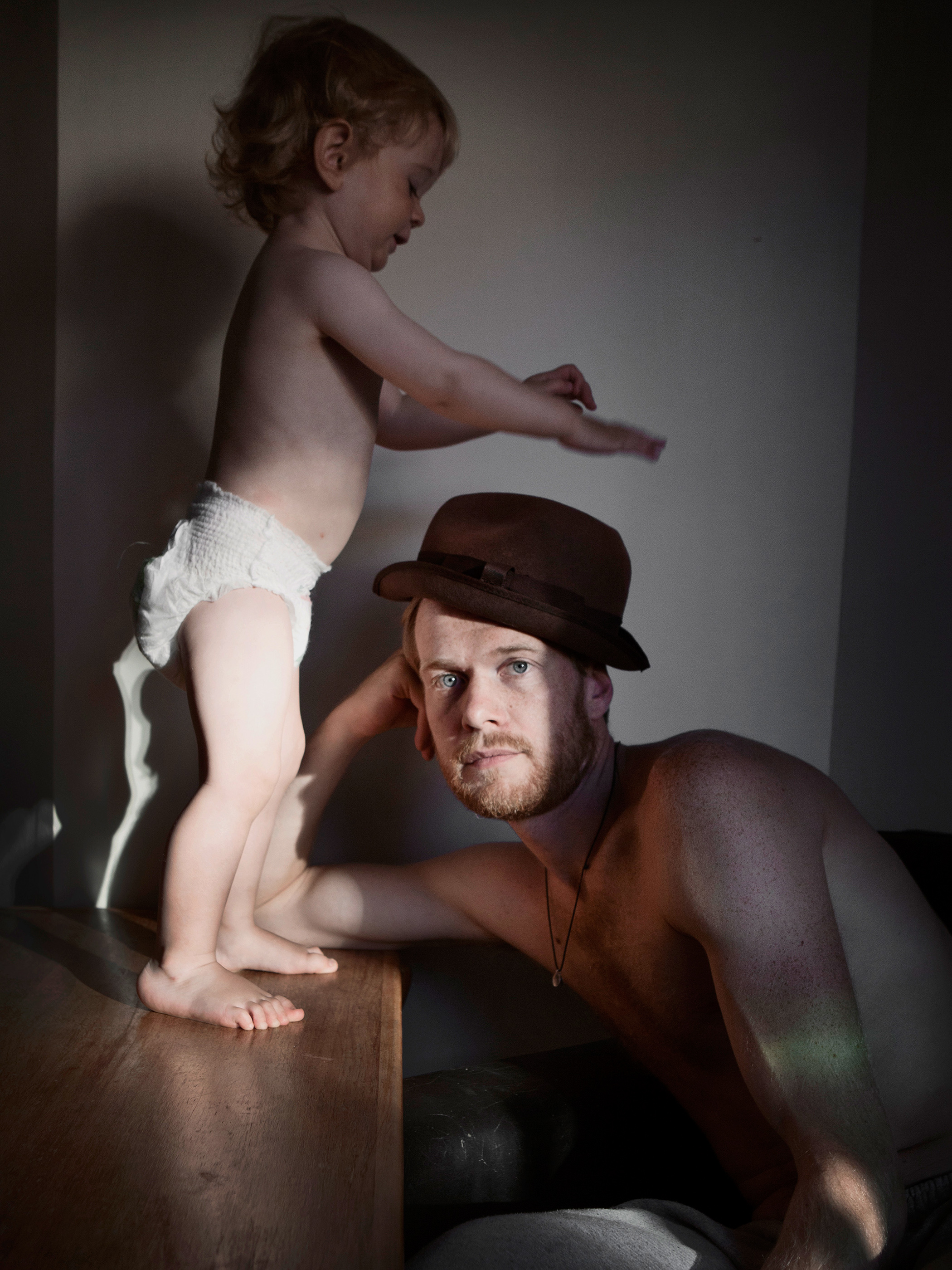 JOHAN BÄVMAN, 33, freelance photographer, with his son, Viggo. <b>Parental Leave:</b> Nine months. "I have an obligation as a father to take responsibility for my children and their safety and upbringing, because I am as much a parent as my son's mother."
                                            
                                            